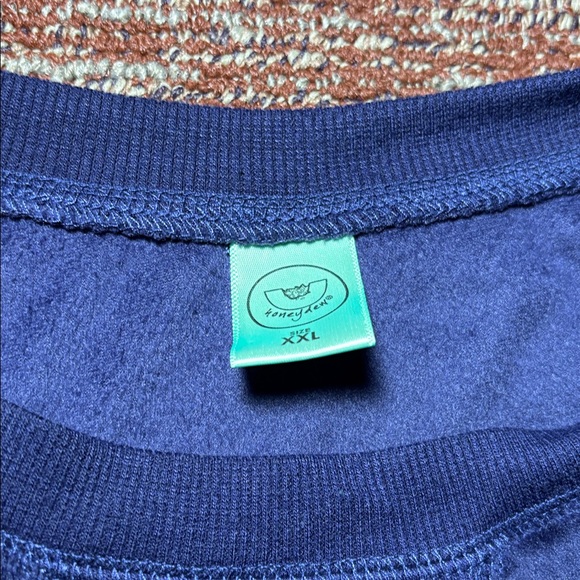 Honeydew velour crewneck royal purple super soft long sleeve crew neck XXL - Picture 4 of 11